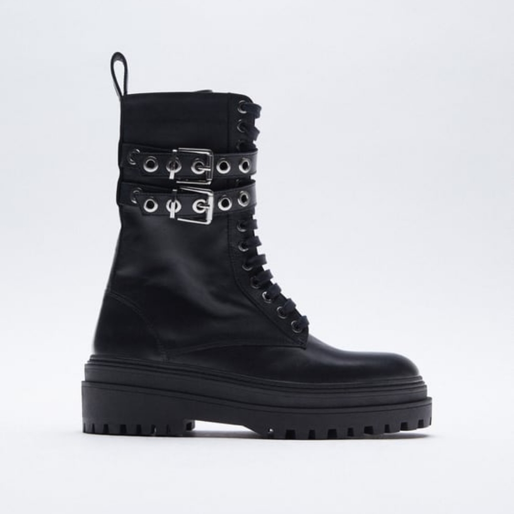 Zara Leather Boots